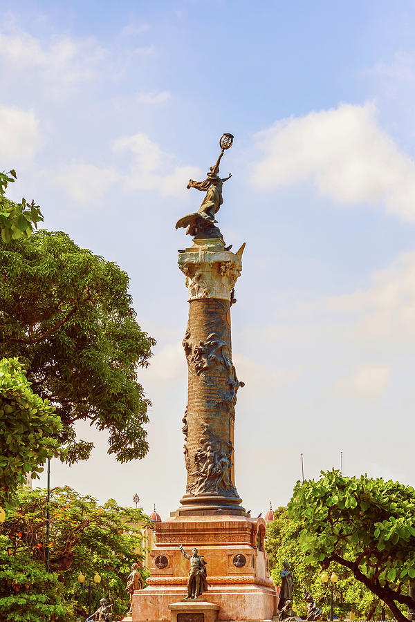 Independence Monument In Guayaquil Ecuador #1 Photograph by Marek Poplawski