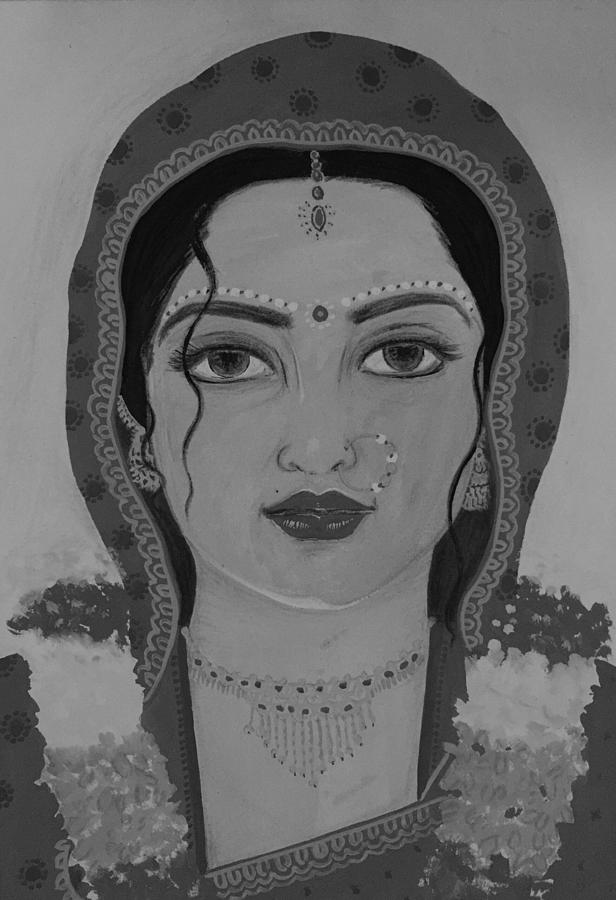 Art; Indian Bride Drawings — The Desi Condition