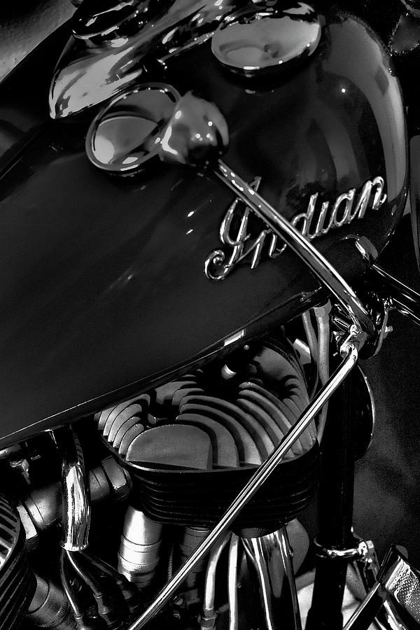 Indian Motorcycle #1 Photograph by David Patterson