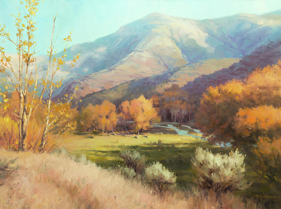 Landscape Painting - Indian Summer by Steve Henderson