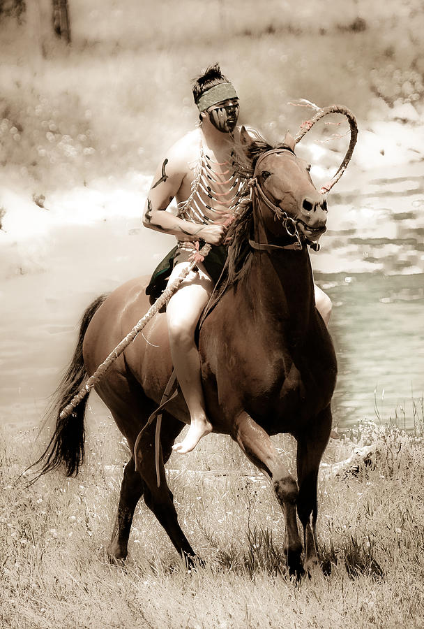 Indian Warrior IV #1 Photograph by Athena Mckinzie