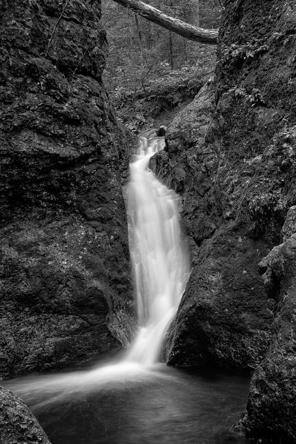 Indian Well Flows BW Photograph by Karol Livote