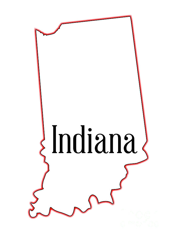 Indiana Digital Art by Bigalbaloo Stock - Fine Art America