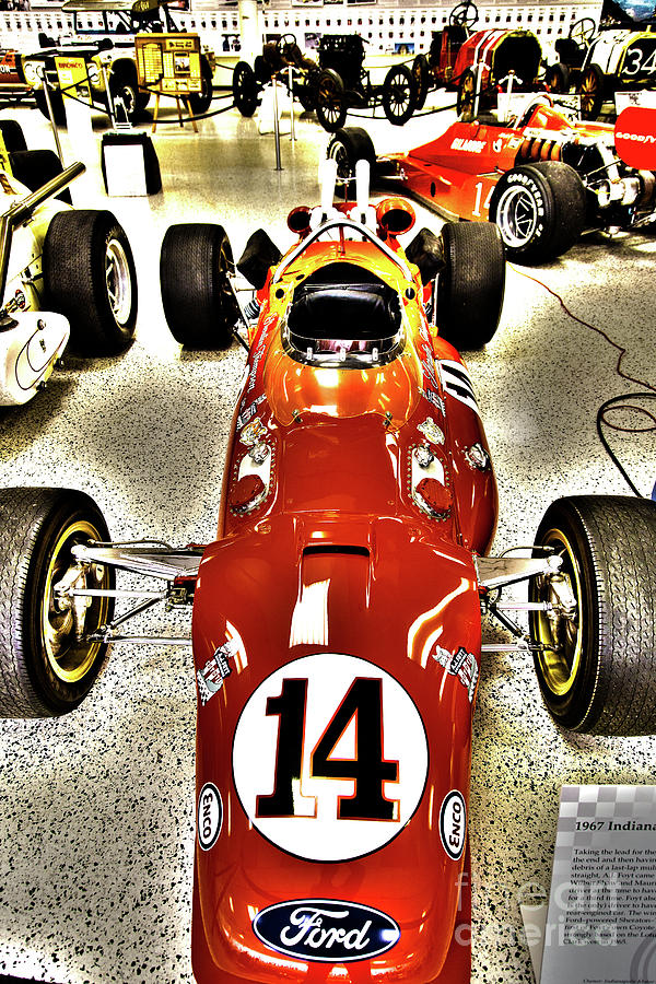 Indy Race Car Museum Photograph