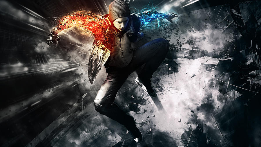 Athlete Digital Art - inFAMOUS Second Son #1 by Super Lovely