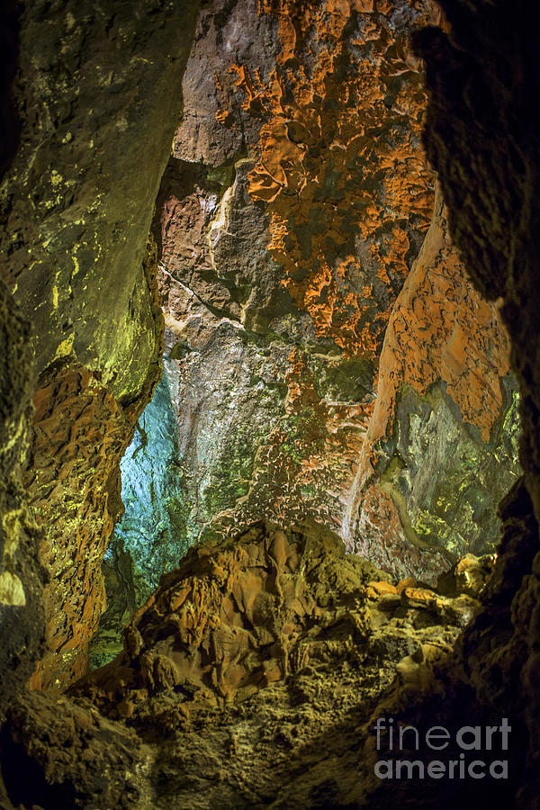 Colorful cave Photograph by Patricia Hofmeester