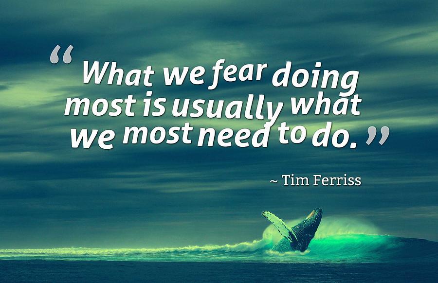 Inspirational Timeless Quotes - Tim Ferriss Painting by Celestial Images