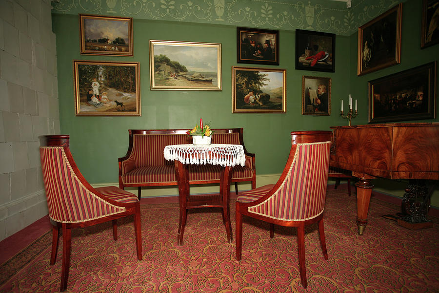 Interior from Palmse Manor House #2 Photograph by Aivar Mikko