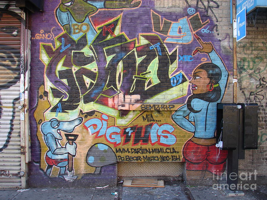 Inwood Graffiti  #1 Photograph by Cole Thompson