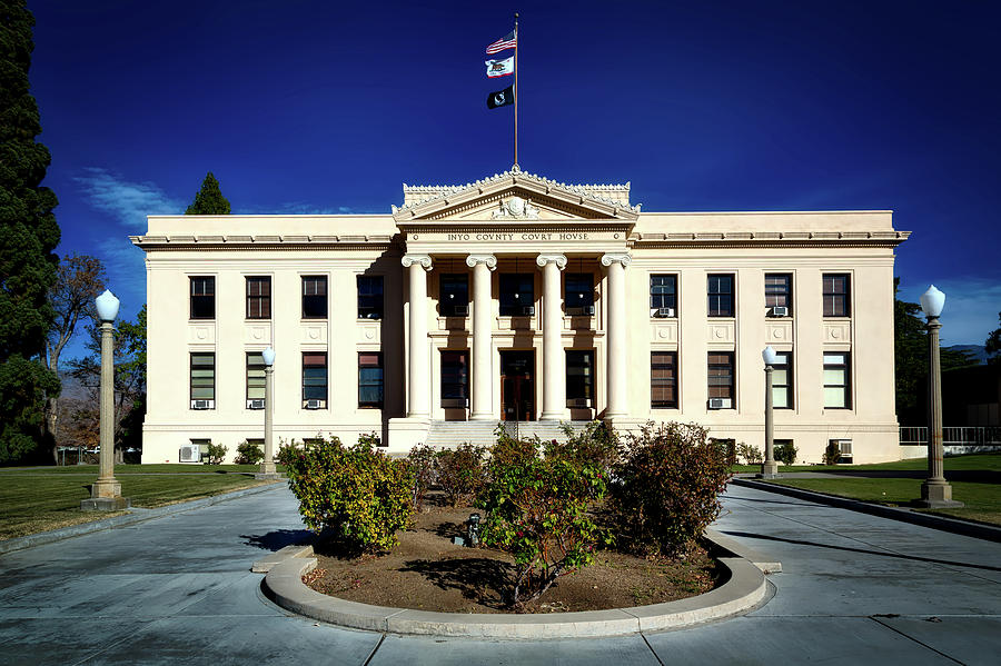 Architecture Photograph - Inyo County Courthouse - Independence California #1 by Mountain Dreams