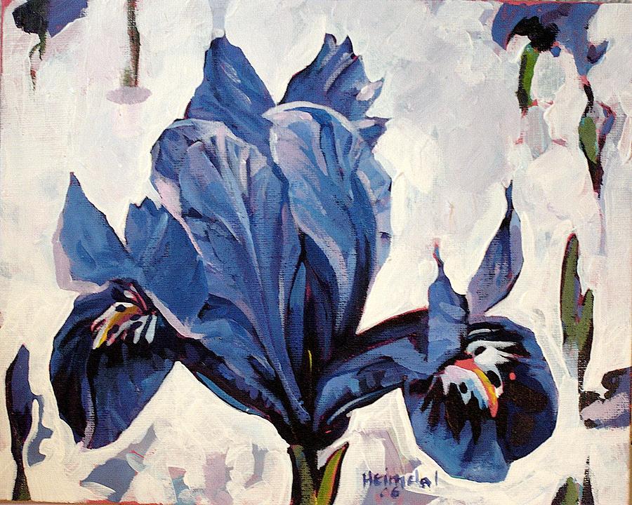 Iris Snow #1 Painting by Tim  Heimdal