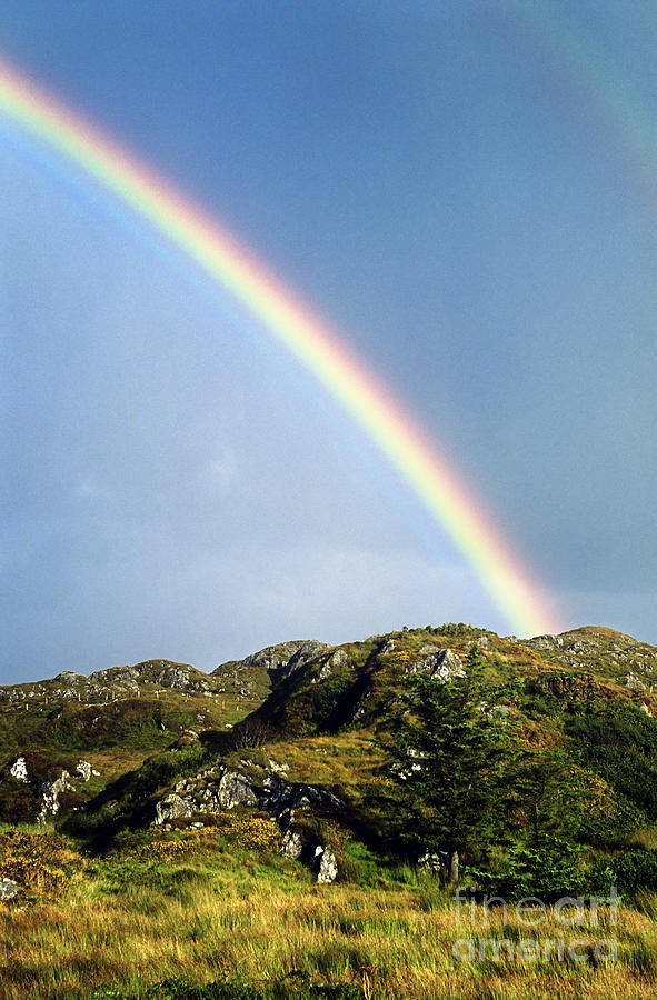 Landscape Photograph - Irish Rainbow #1 by John Greim