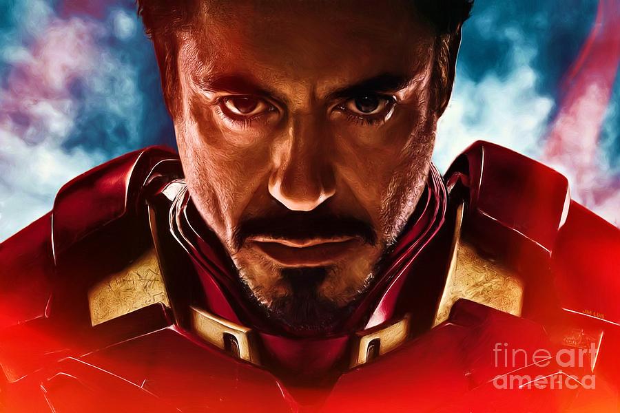 Iron Man #1 Painting by Jonas Luis