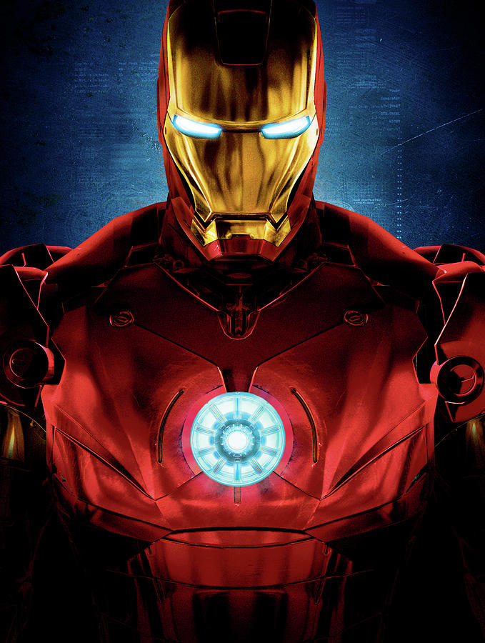 Iron Man Digital Art by Geek N Rock