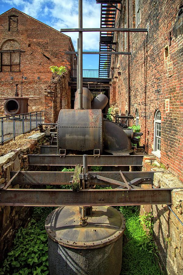 Architecture Photograph - Ironworks #1 by Alan Raasch