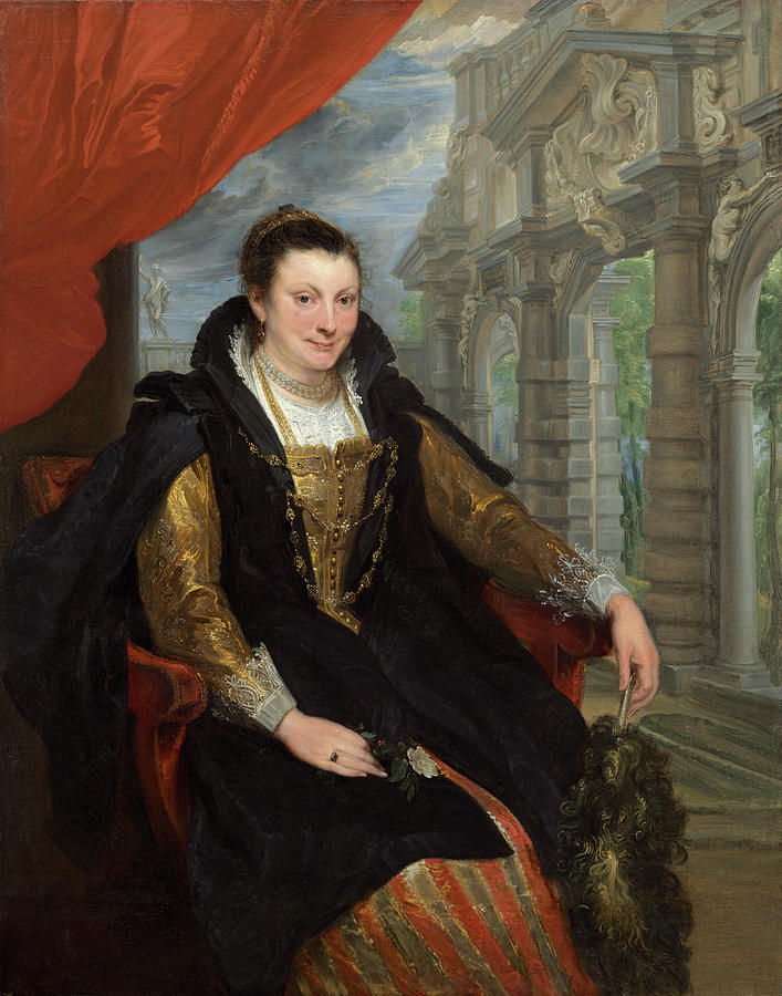 Isabella Brant #1 Painting by Sir Anthony Van Dyck