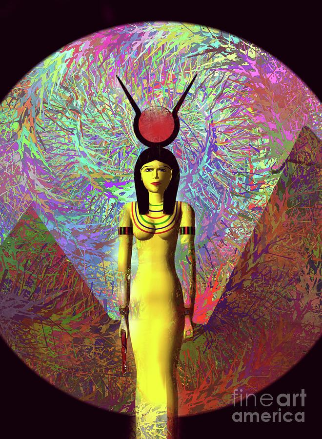 Isis, Goddess Of Egypt Digital Art