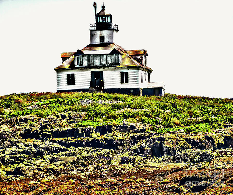 Island Lighthouse #1 Photograph by Raymond Earley