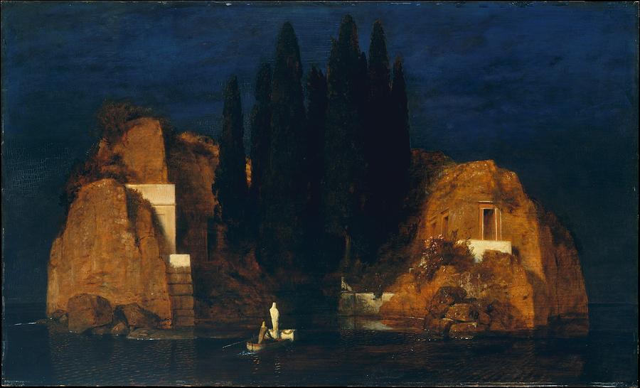 Island of the Dead #1 Painting by Arnold Bocklin