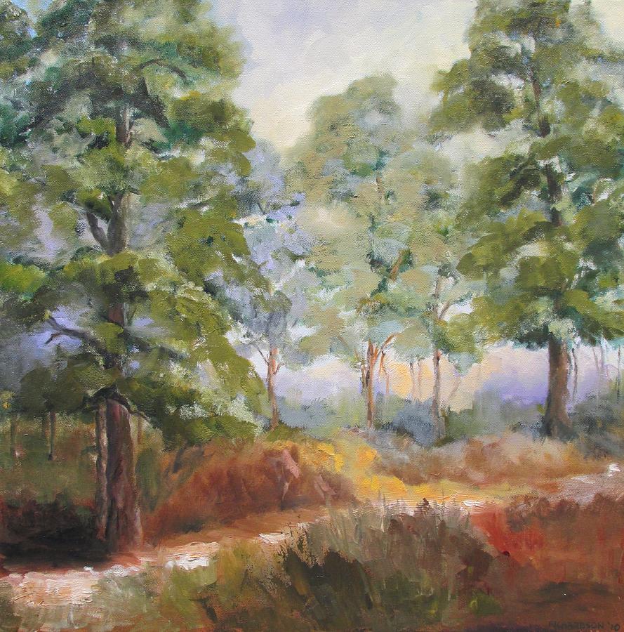 Island Pines #1 Painting by Susan Richardson