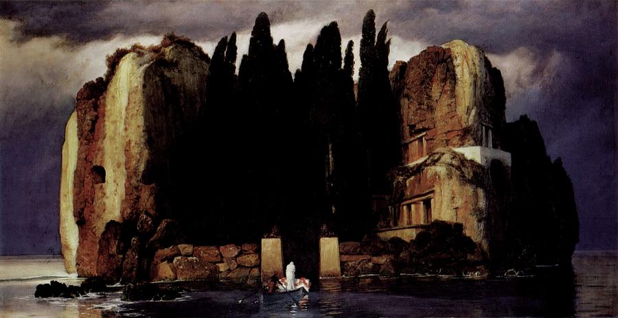 Isle Of The Dead #1 Painting by Arnold Brocklin