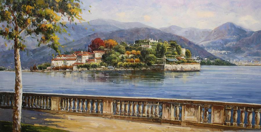 Isola Bella Lago Maggiore Painting By Lucio Campana Pixels