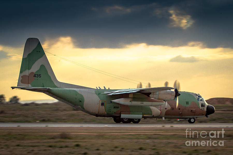 Israel Air Force C-130 Hercules #1 Photograph by Nir Ben-Yosef