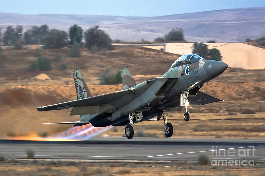 Israel Air Force F-15I Ra'am Photograph By Nir Ben-Yosef