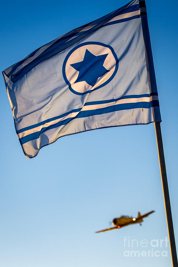 Israel Air Force Flag #1 Photograph by Nir Ben-Yosef