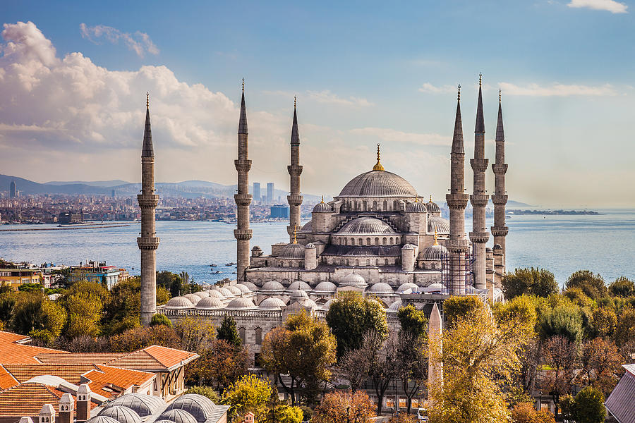 Пейзажи турции фото Istanbul Turkey Blue Mosque #1 Photograph by Leonardo Patrizi - Fine Art America