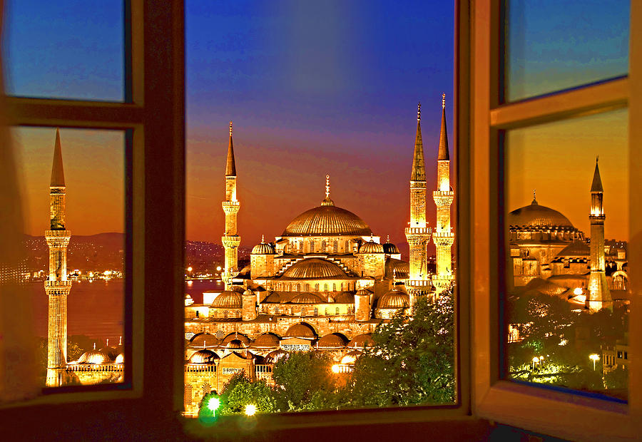 Istanbul Window #1 Photograph by Dennis Cox