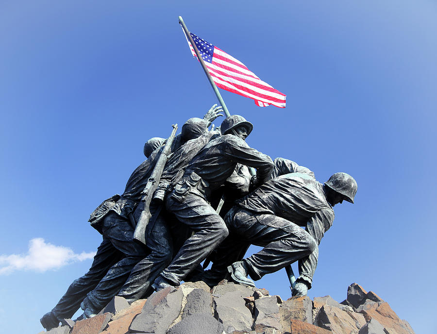 Iwo Jima Memorial #1 Photograph by Art Cole