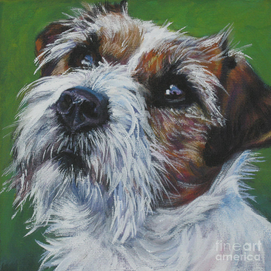 Jack Russell Terrier #1 Painting by Lee Ann Shepard