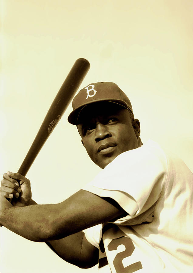 Jackie Robinson 1952 Photograph by Mountain Dreams