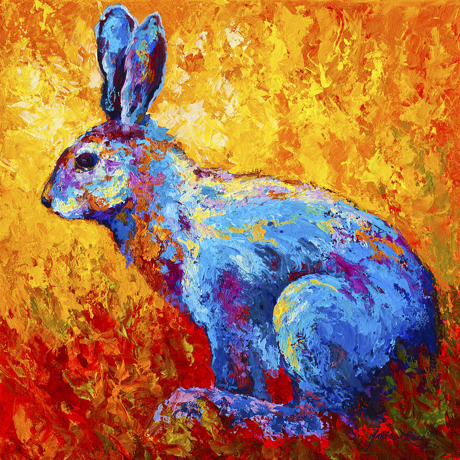 Jackrabbit #1 Painting by Marion Rose