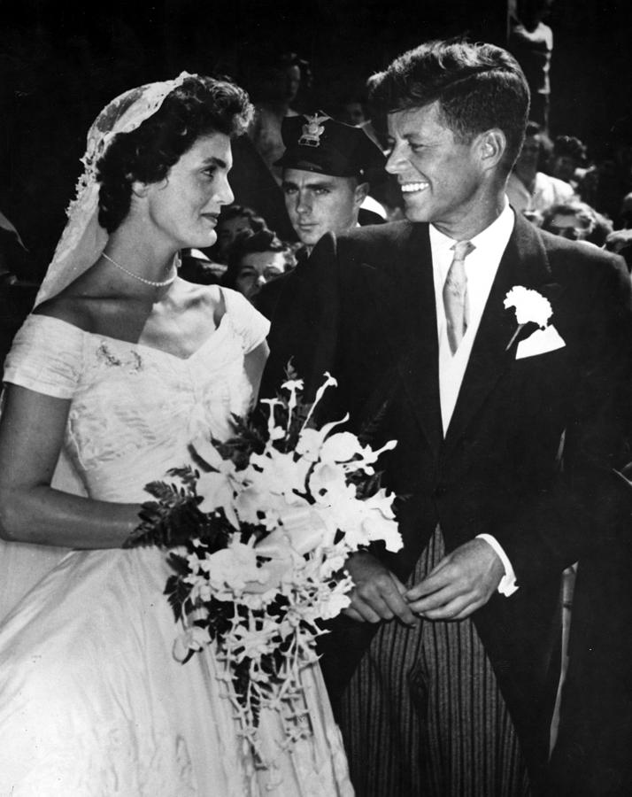 Jacqueline Kennedy And John F. Kennedy Photograph by Everett | Fine Art ...
