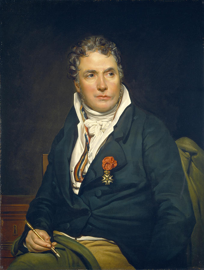 Jacques-Louis David #2 Painting by Studio of Georges Rouget