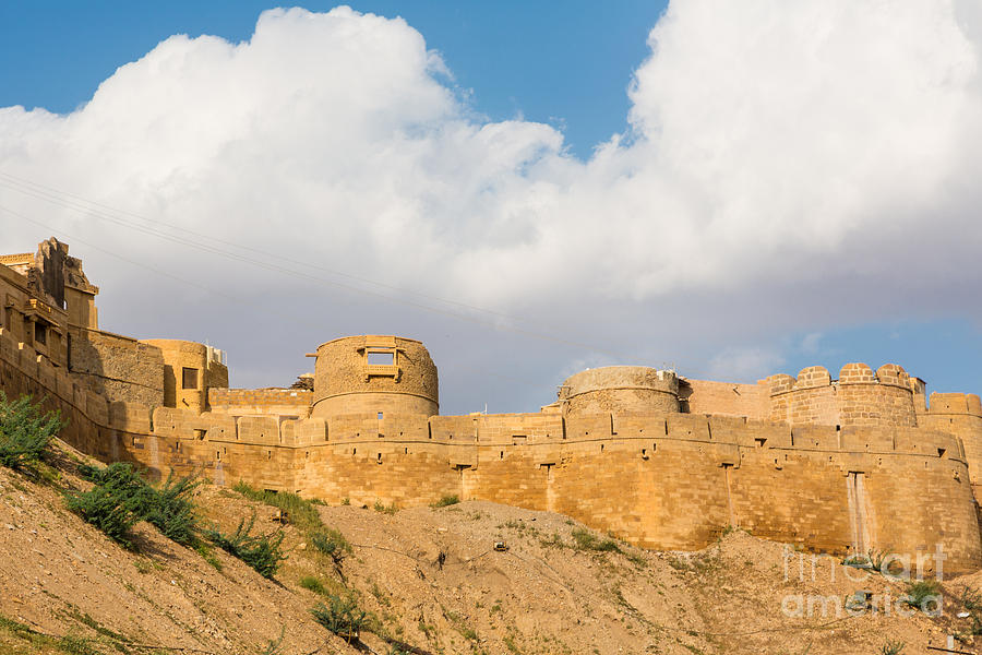 Jaisalmer fortress in Rajasthan #1 Photograph by Didier Marti