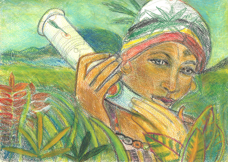 Jamaicas Nanny Of The Maroons #1 Painting by Kippax Williams