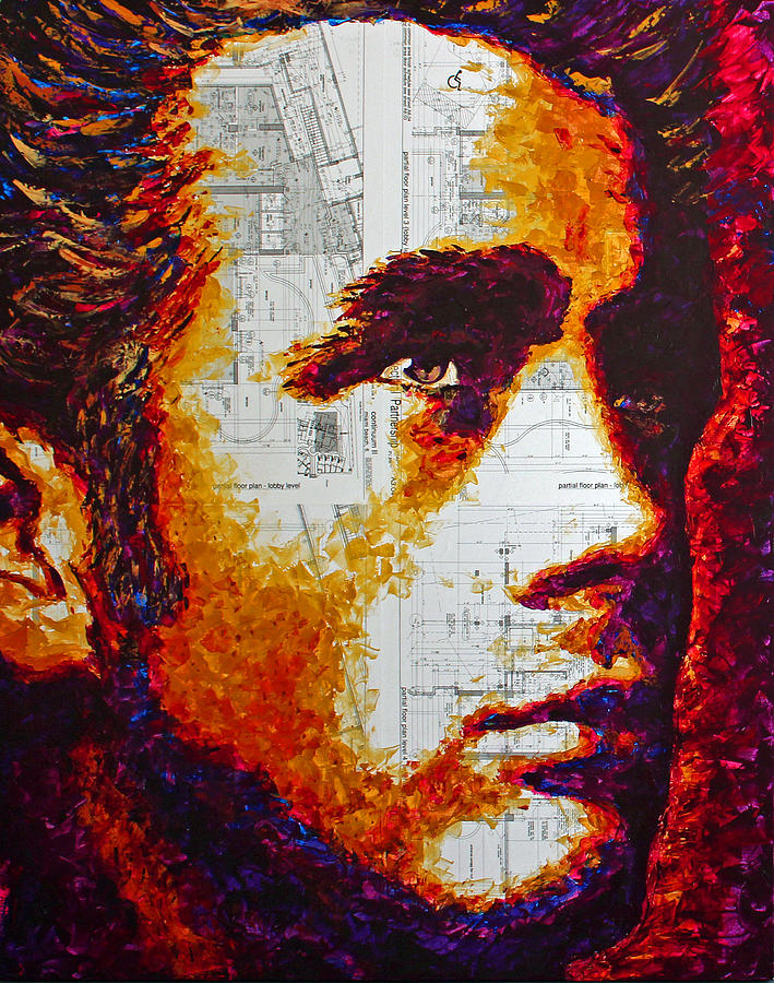 James Dean Painting - James Dean #1 by Havi