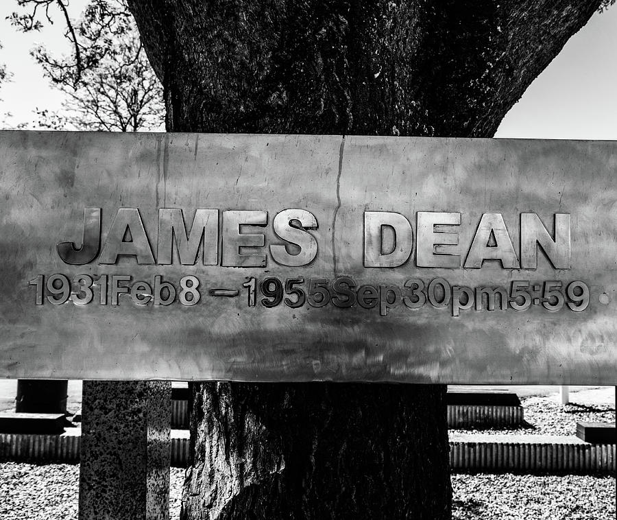 James Dean Memorial Photograph