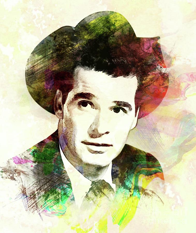 Hollywood Digital Art - James Garner, Vintage Actor #1 by Esoterica Art Agency