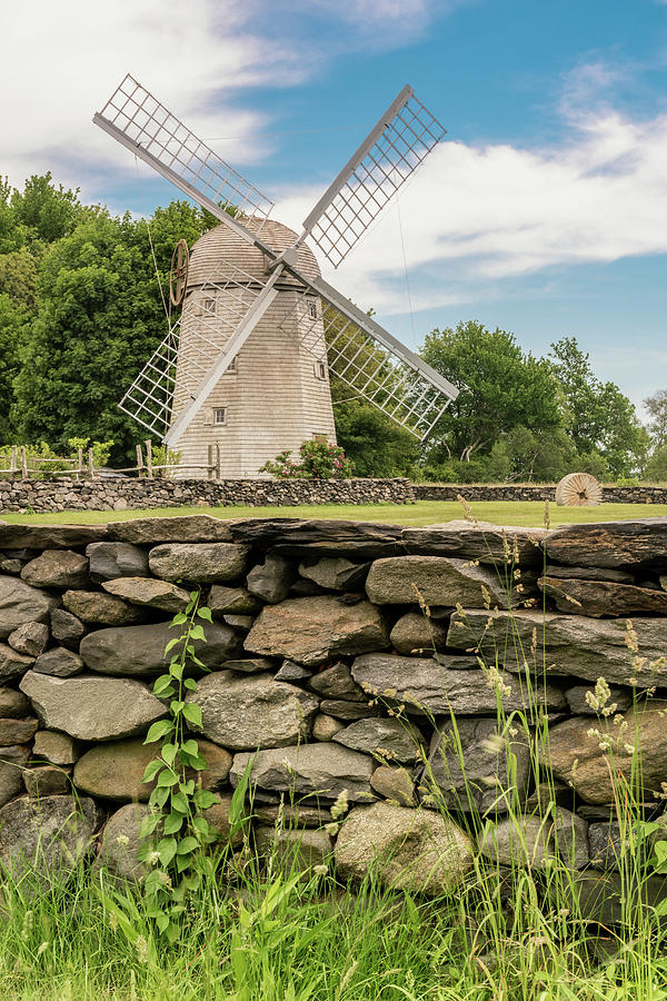 Jamestown Windmill, Jamestown, Rhode Island #1 Photograph by Dawna Moore Photography