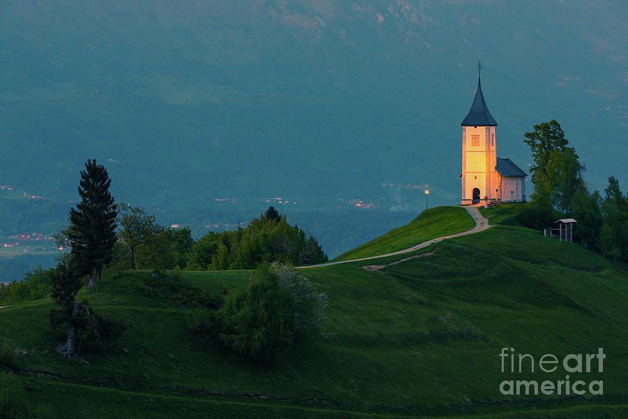 Jamnik Church - Slovenia #1 Photograph by Henk Meijer Photography