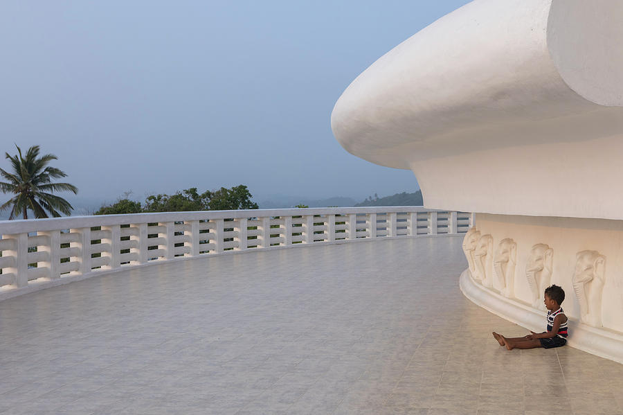 Japanese Peace Pagoda - Sri Lanka #1 Photograph by Joana Kruse