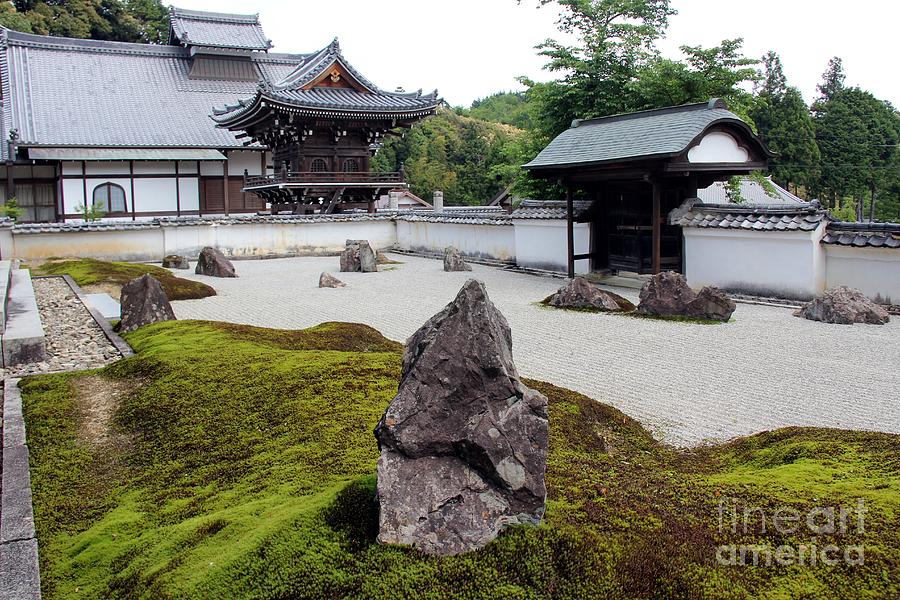 Japanese Pebbles garden #1 Photograph by Yumi Johnson