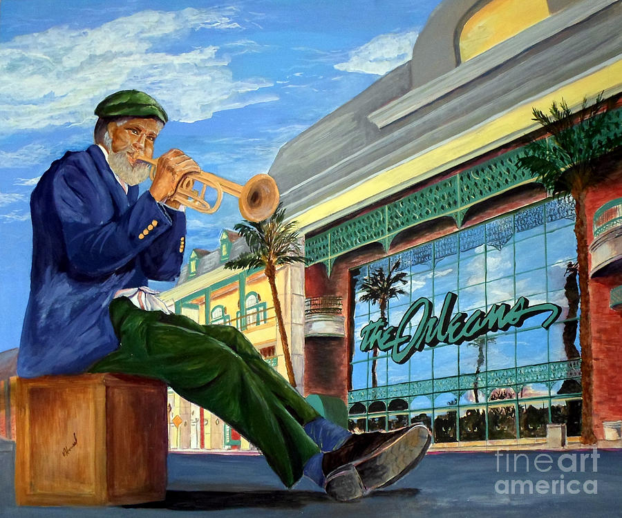 Jazz at The Orleans Painting by Vicki  Housel