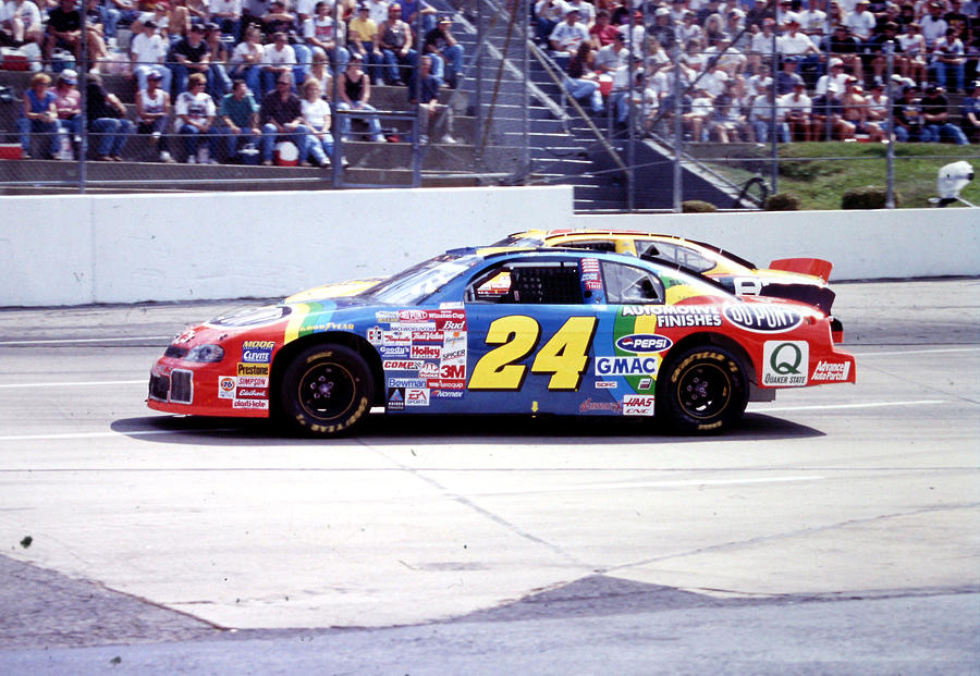 Jeff Gordon # 24 Dupont Chevrolet At Martinsville #1 Photograph by ...