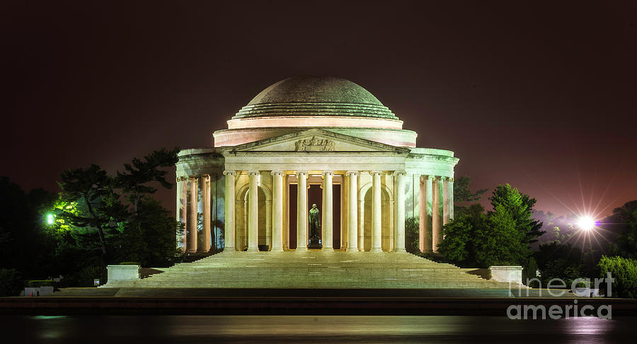 Thomas Jefferson Photograph - Jefferson Memorial #1 by Baltzgar