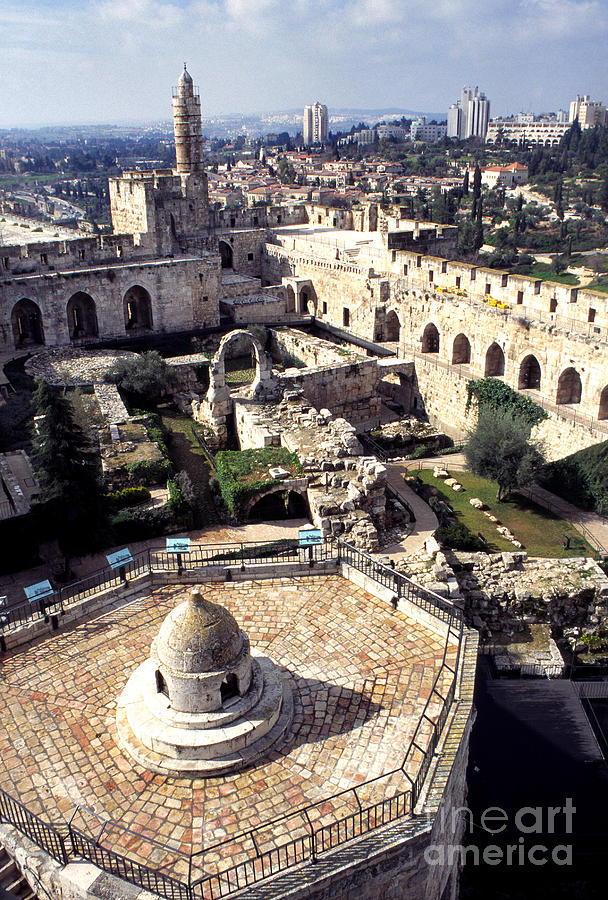Jerusalem from the Tower of David Museum #1 Photograph by Thomas R Fletcher